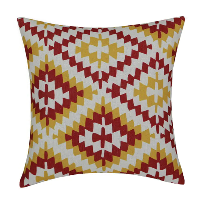 Cotton and Linen Decorative Pillow