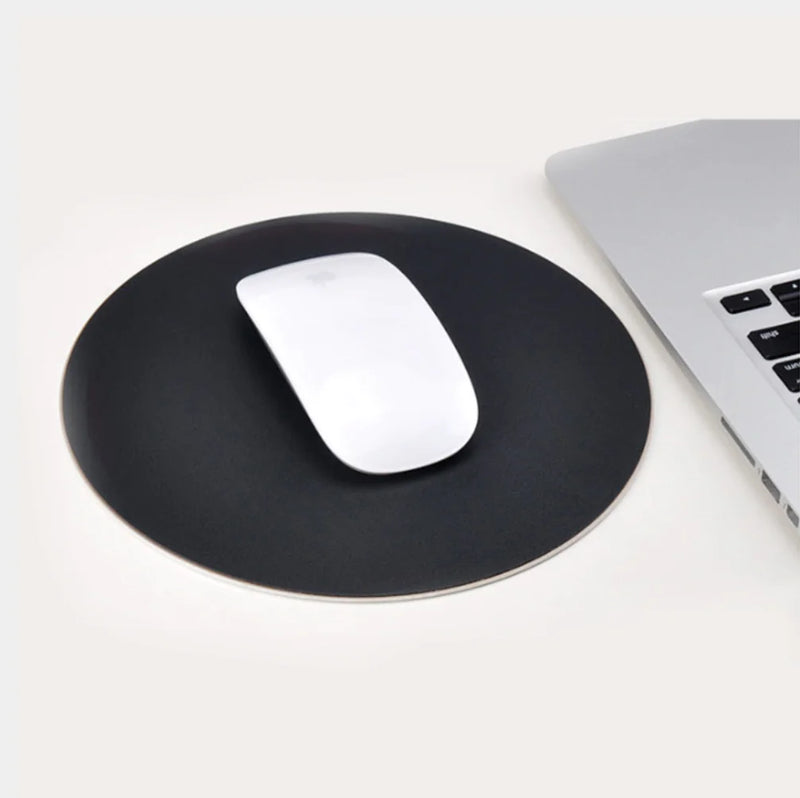 200mm Aluminum Alloy Mini Mouse Pad for Gaming & Office