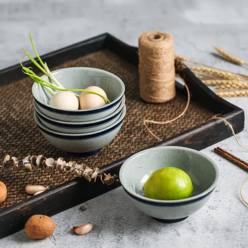 Retro Chinese Style Ceramic Tableware Set