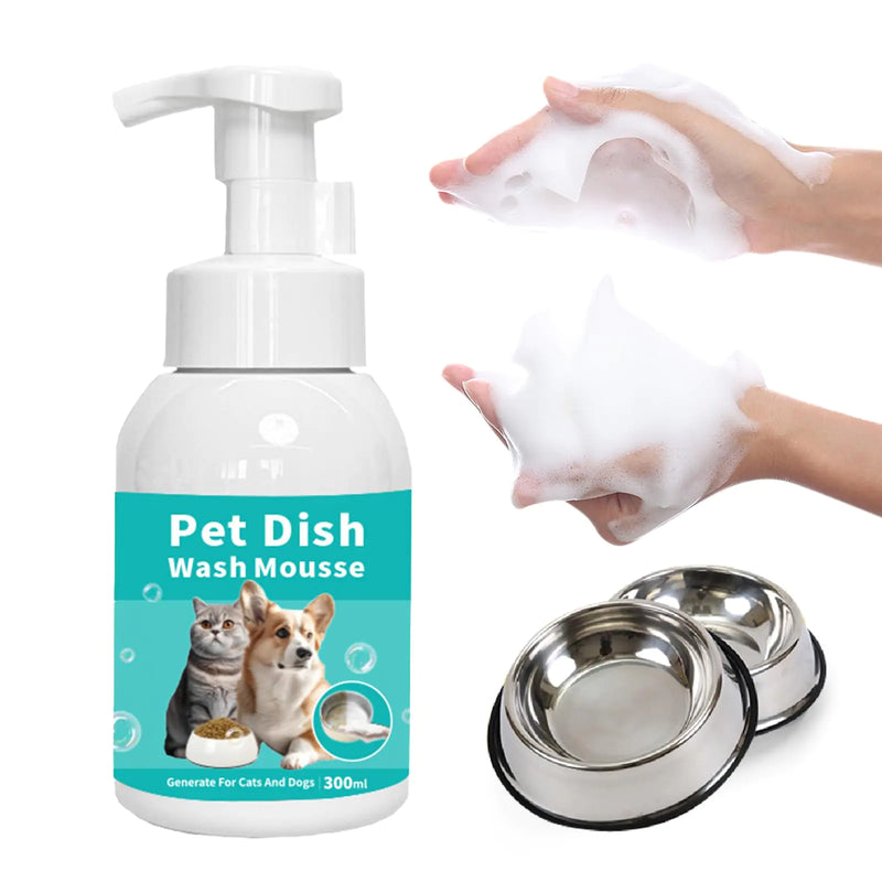 Pet Bowls Cleaner Mousse-Pet Safe IngredientsEssential Techniques for Pet Water and Food Bowl Hygiene-Pet Bowl Wash Mousse